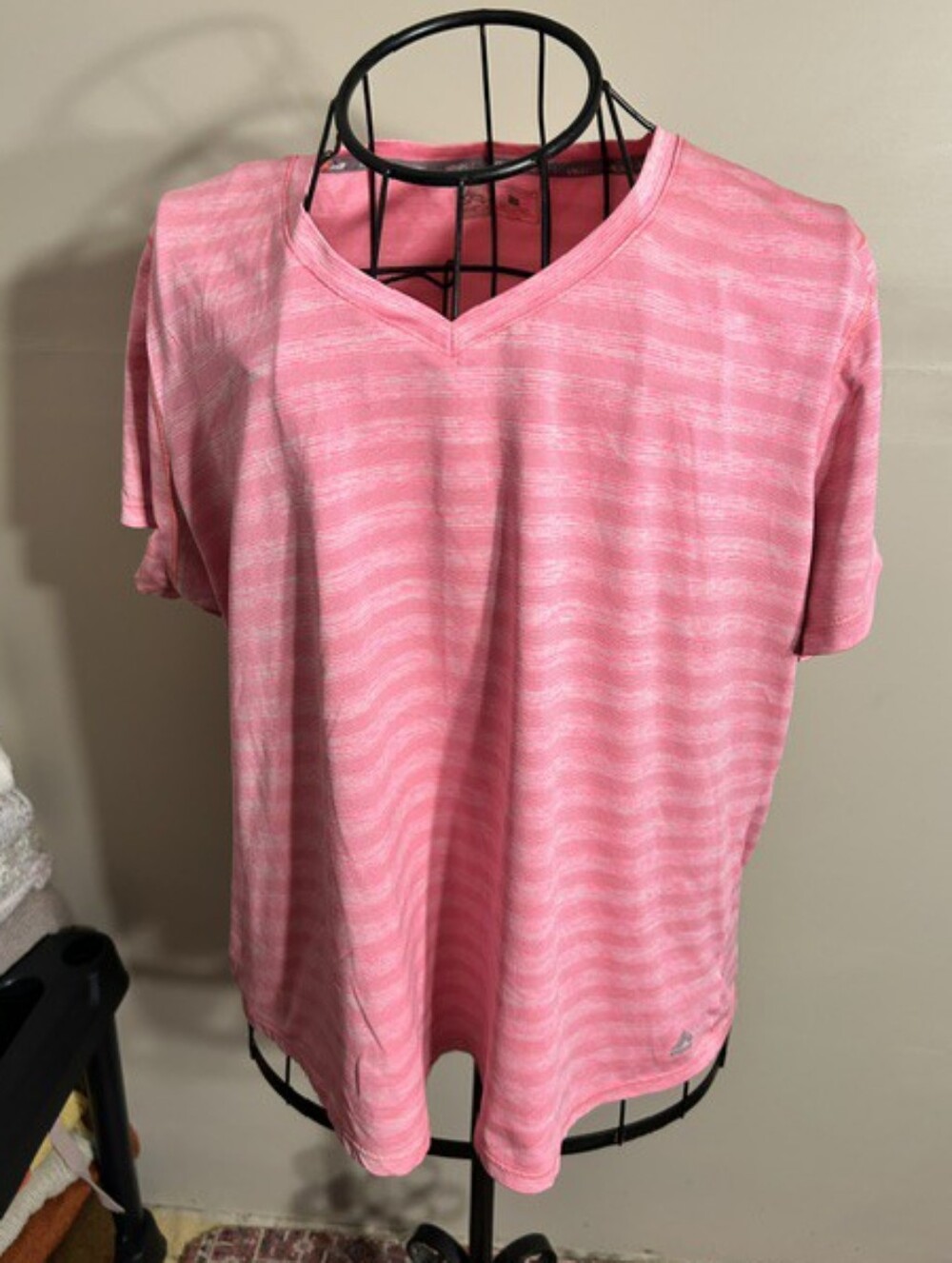 RBX Pink Short Sleeve V-Neck Tee
